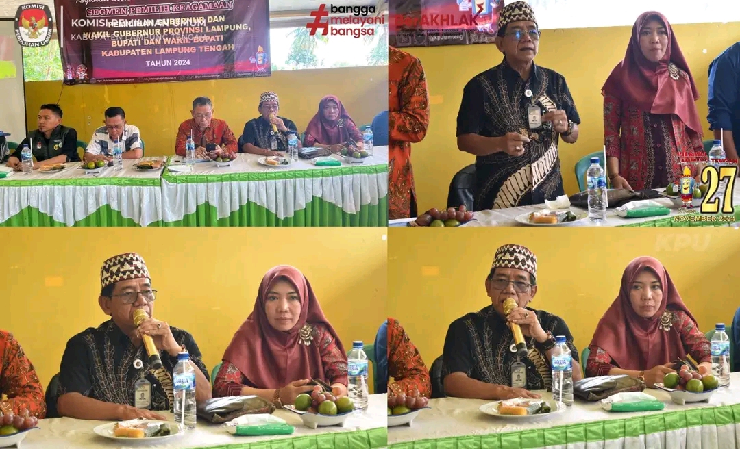 Ketua KPU Lampung Tengah Irawan Indra Jaya Sosialisasi Pendidikan Segmen Pemilih