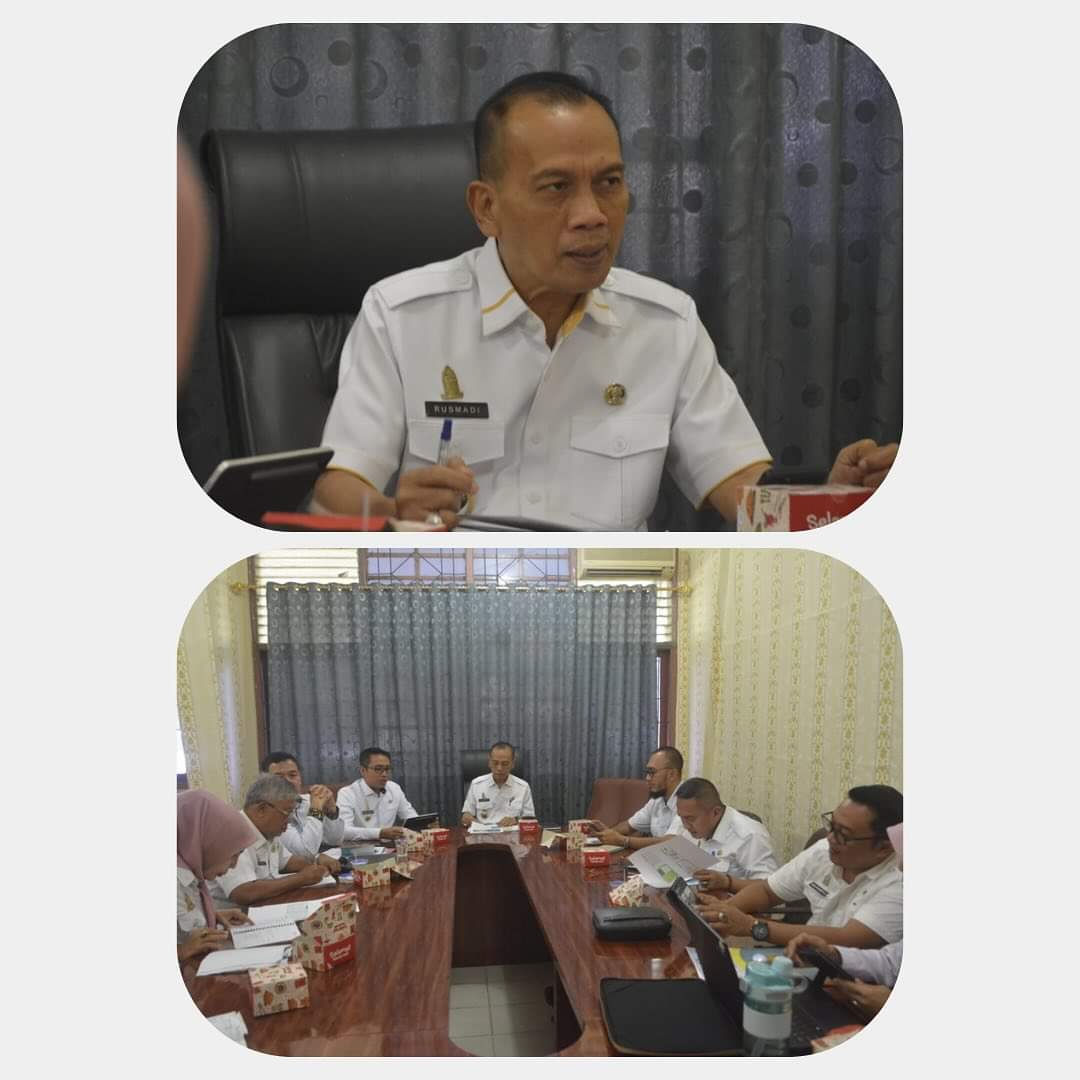 Rusmadi Memimpin Rapat Persiapan Survey Status Gizi Indonesia (SSGI) 2024