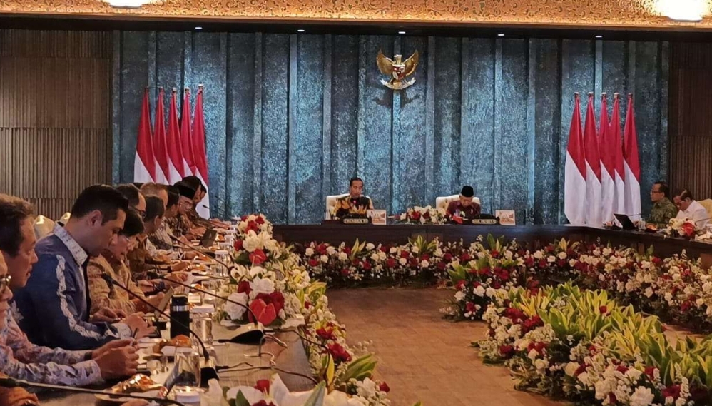 Jokowi Pimpin Sidang Kabinet Paripurna Terakhir di IKN