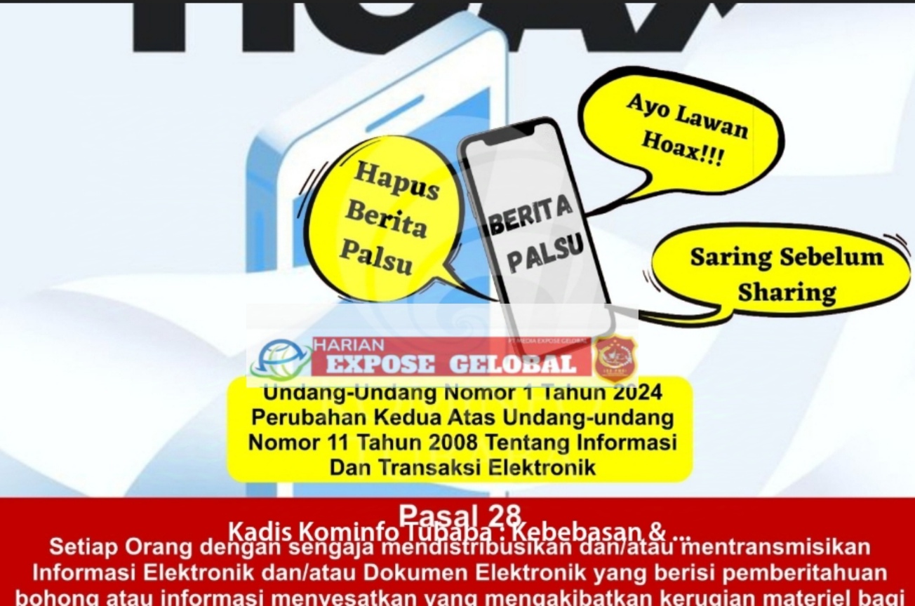 Kadis Kominfo Tubaba : Kebebasan & kemerdekaan Berpendapat Semestinya Menjunjung Etika & Hukum