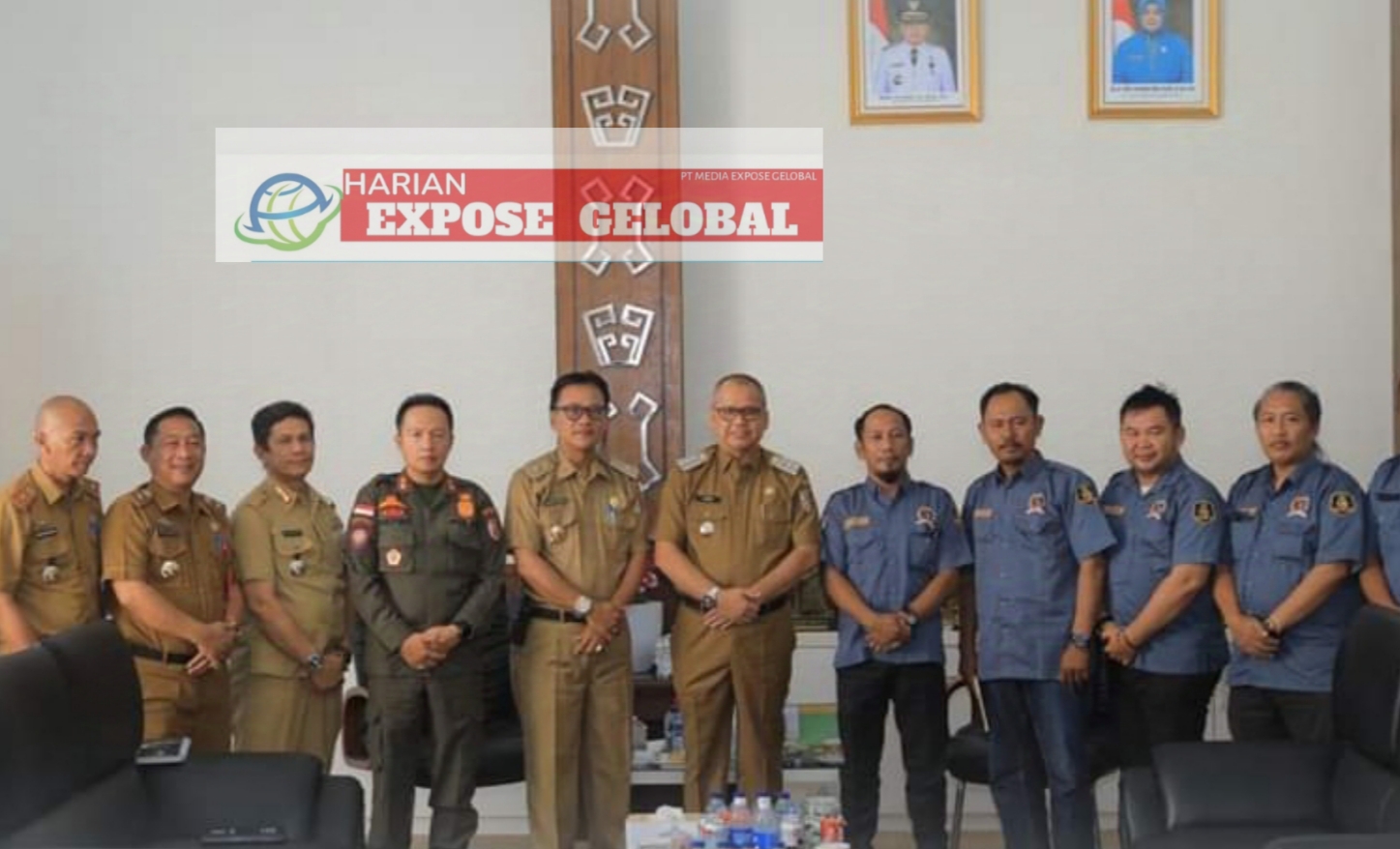 Ferli Yuledi menerima Audiensi PERBAKIN Pem-Kab Tulang Bawang