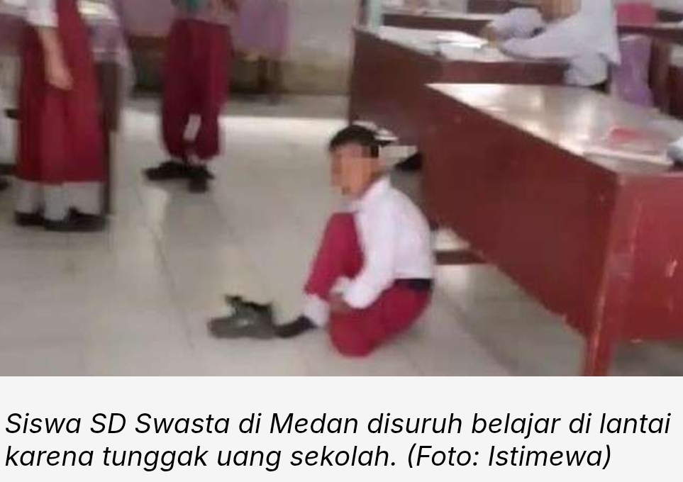 Guru Hukum Siswa Nunggak SPP, Langgar Kode Etik
