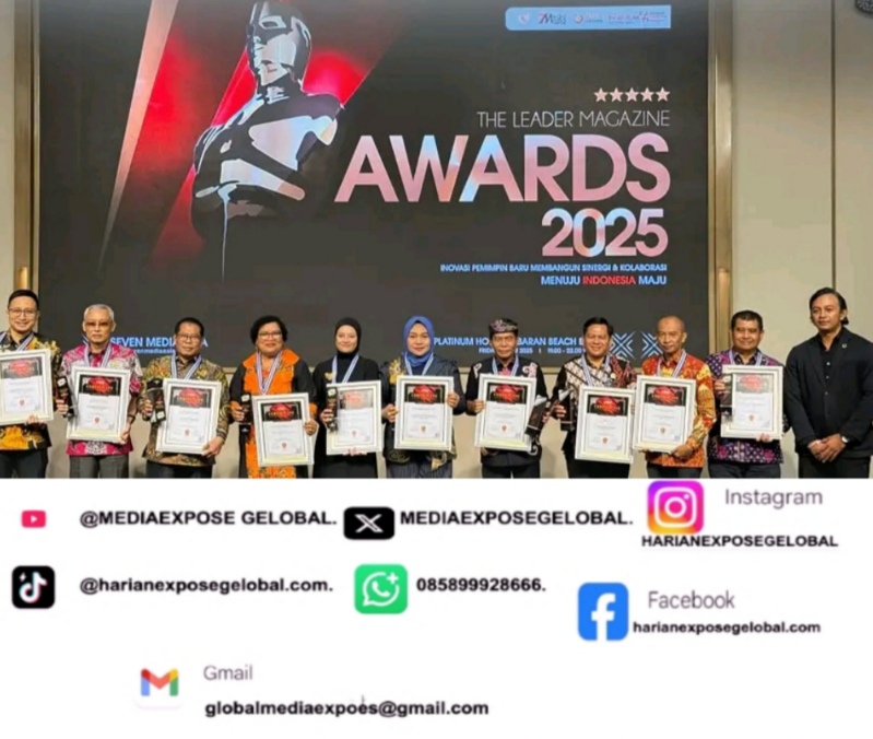 *Bupati Tulang Bawang Drs. Qudrotul Ikhwan.,M.M Raih Penghargaan “The Best Leader Indonesia 2025″*