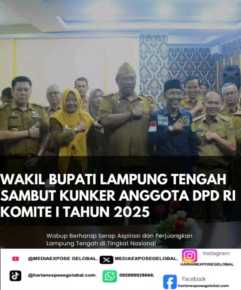 DPD RI Abdul Hakim Kunker di-Kabupaten Lampung Tengah