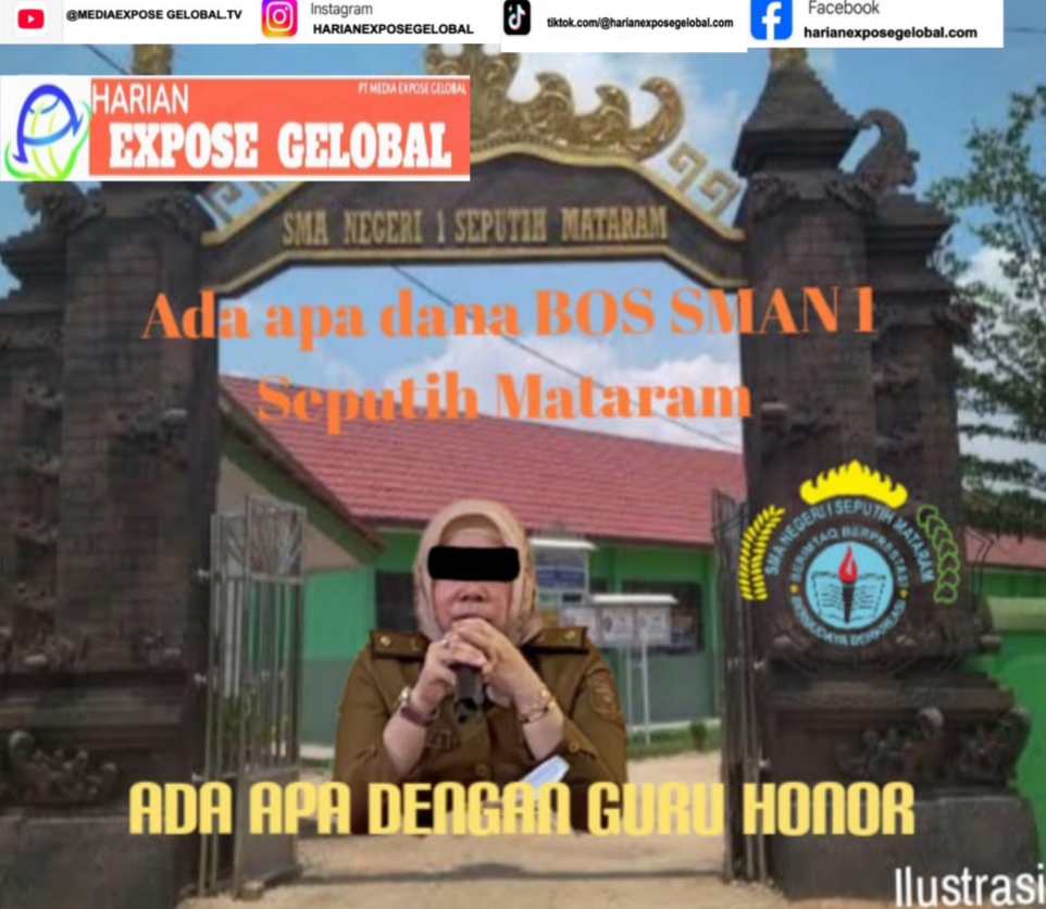 Oknum Kuasa Pengguna Anggaran Diduga Dalangi Korupsi Dana BOS SMAN 1 Seputih Mataram