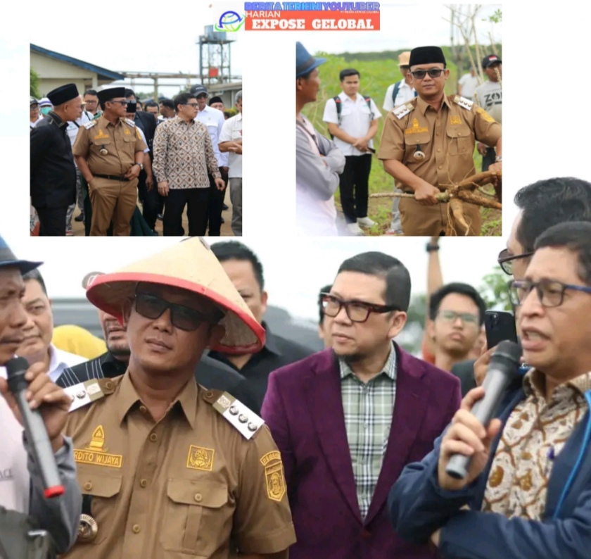 Bupati Ardito Wijaya Menyambut Kunker Badan Legislasi DPR RI di PT.Humas Jaya Agrotama Terbanggi Besar Lampung Tengah