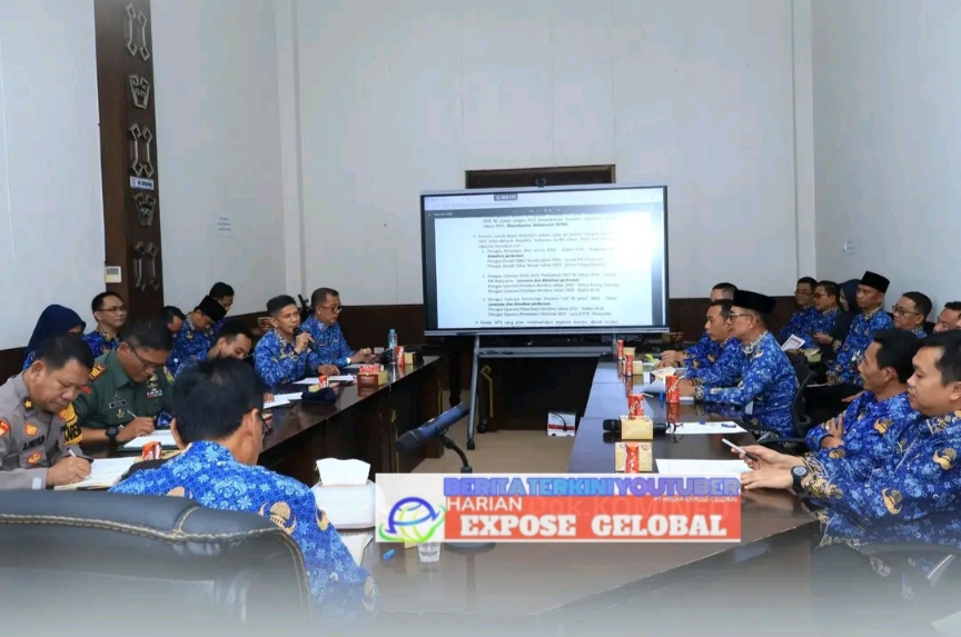 Pemkab Tulang Bawang Gelar Rapat Persiapan HUT ke-80 RI, Fokuskan Sinergi Lintas OPD