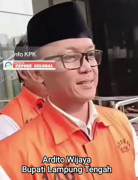 Berkas Perkara Korupsi Bupati Lampung Tengah Ardhito Wijaya Dilimpahkan